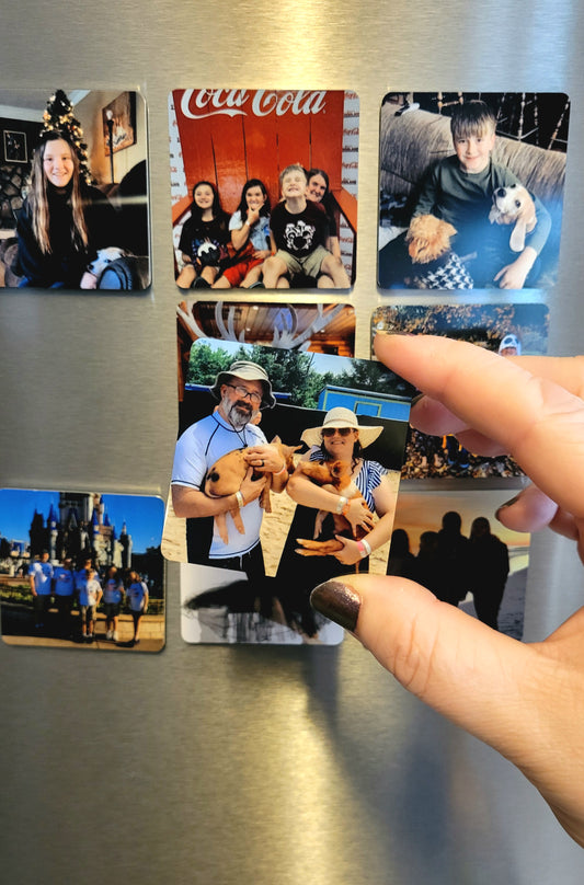 Custom Photo Fridge Magnets